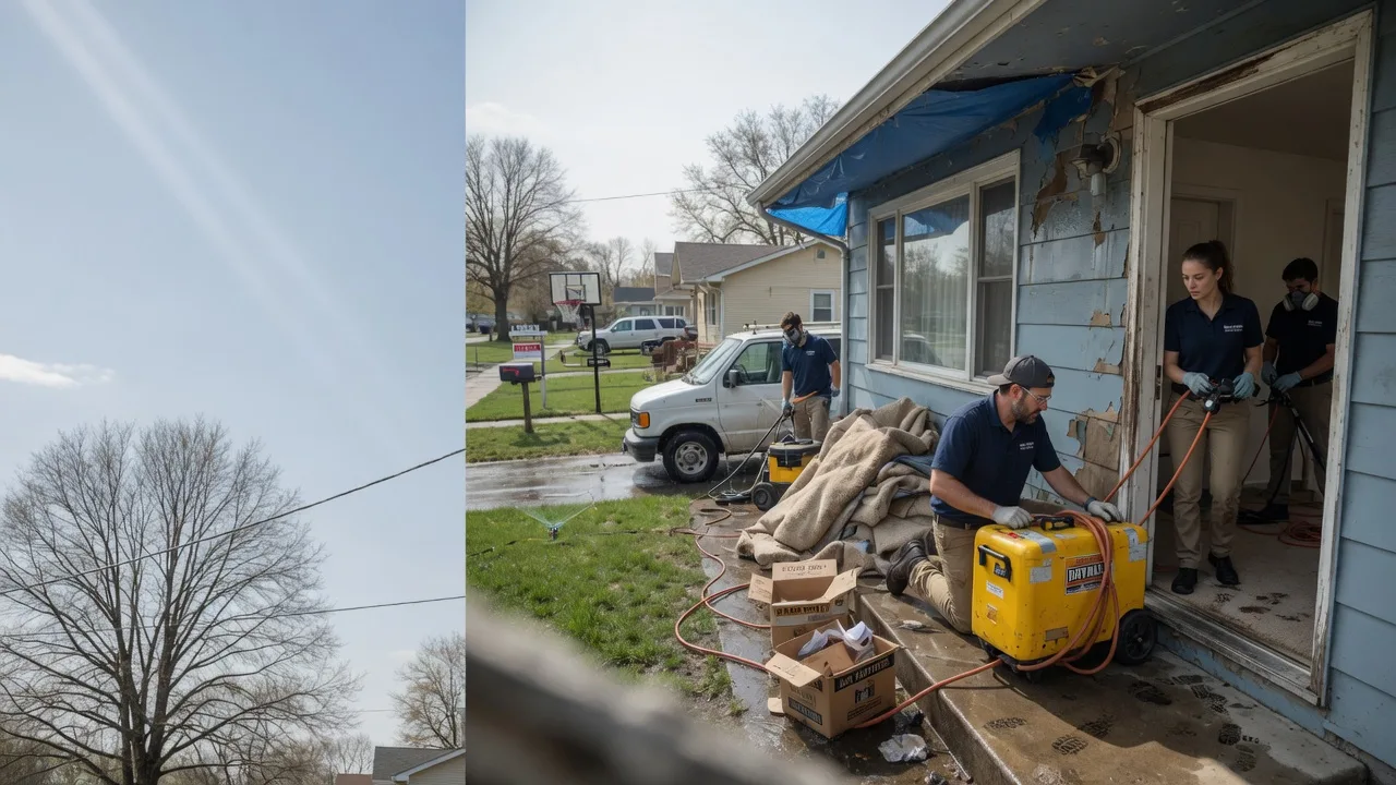 Basement Flood Cleanup in New Bedford, IL near me